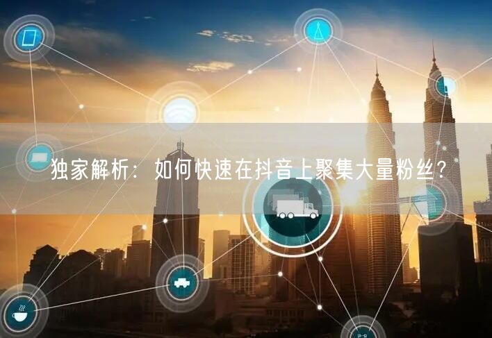 独家解析:如何快速在抖音上聚集大量粉丝?