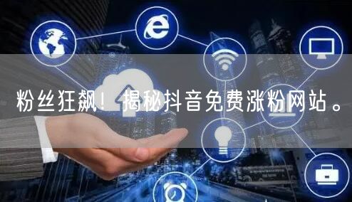 粉丝狂飙！揭秘抖音免费涨粉网站。