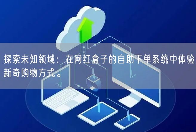 探索未知领域:在网红盒子的自助下单系统中体验新奇购物方式。
