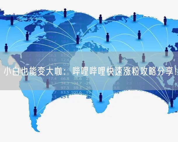 小白也能变大咖：哔哩哔哩快速涨粉攻略分享！
