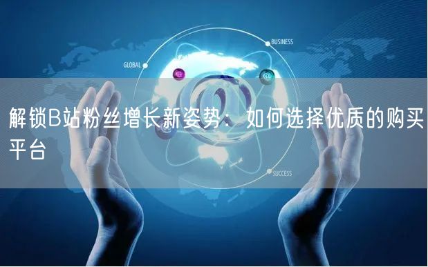 解锁B站粉丝增长新姿势：如何选择优质的购买平台