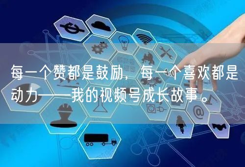 每一个赞都是鼓励，每一个喜欢都是动力——我的视频号成长故事。