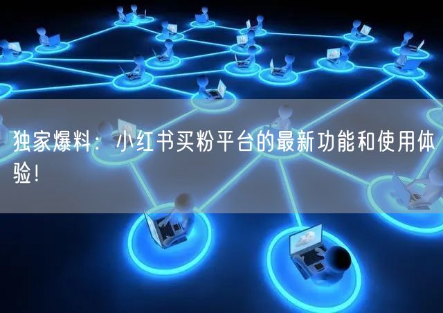 独家爆料：小红书买粉平台的最新功能和使用体验！