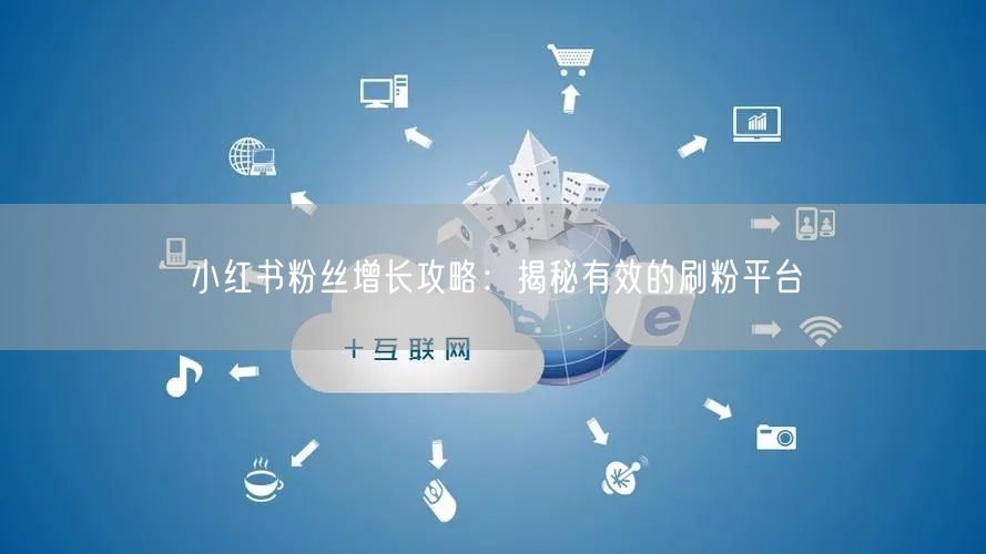 小红书粉丝增长攻略：揭秘有效的刷粉平台