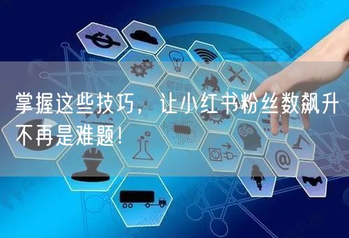 掌握这些技巧,让小红书粉丝数飙升不再是难题!